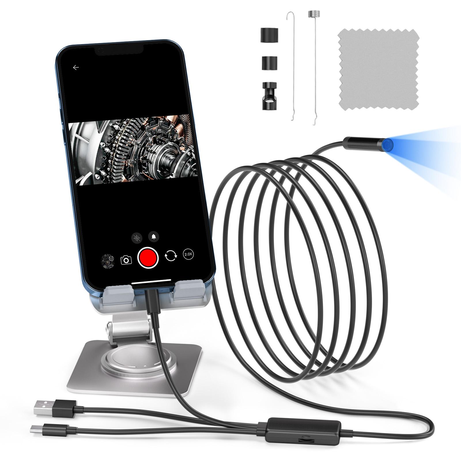 Endoscope Inspection Camera - Nueva llegada 3 en 1 1080P