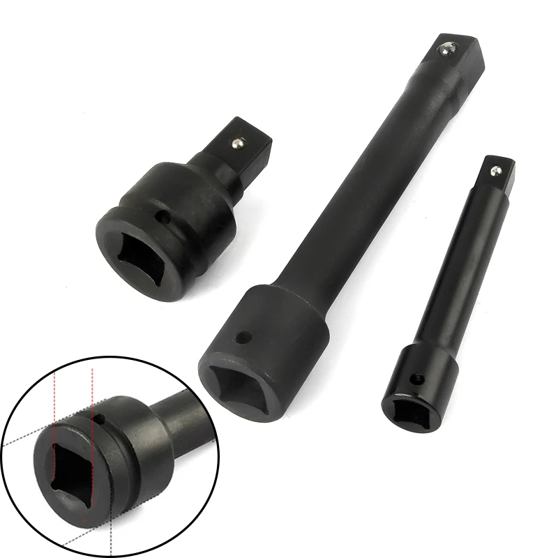 Pneumatic Impact Wrench - Barra de extensión larga de alta