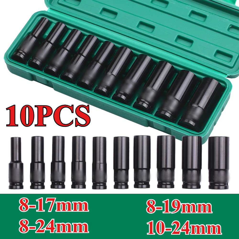 Pneumatic Impact Wrench - Juego de enchufes de impacto de
