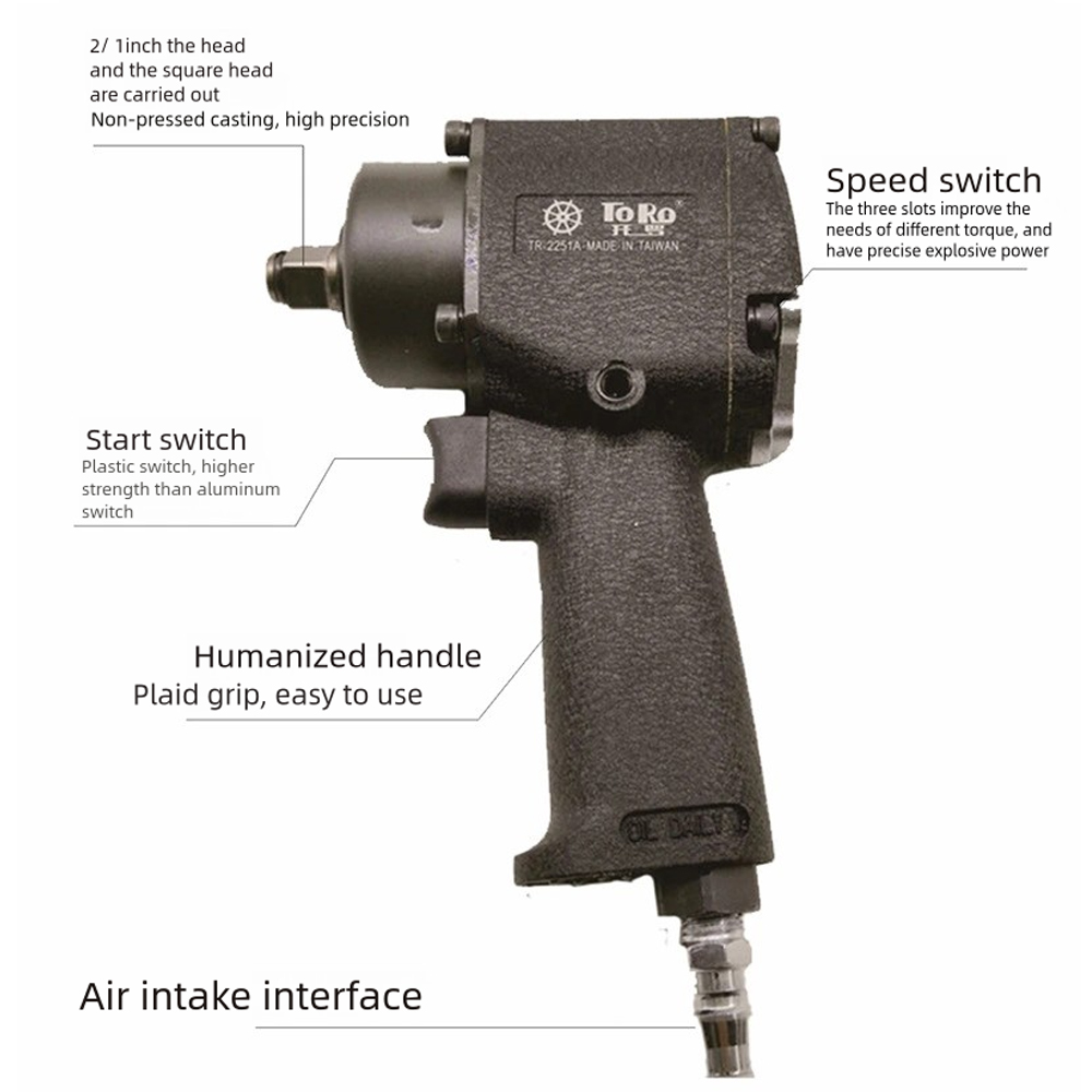 AhuHardware Llave de Impacto N - Pneumatic Impact Wrench reseña y precio