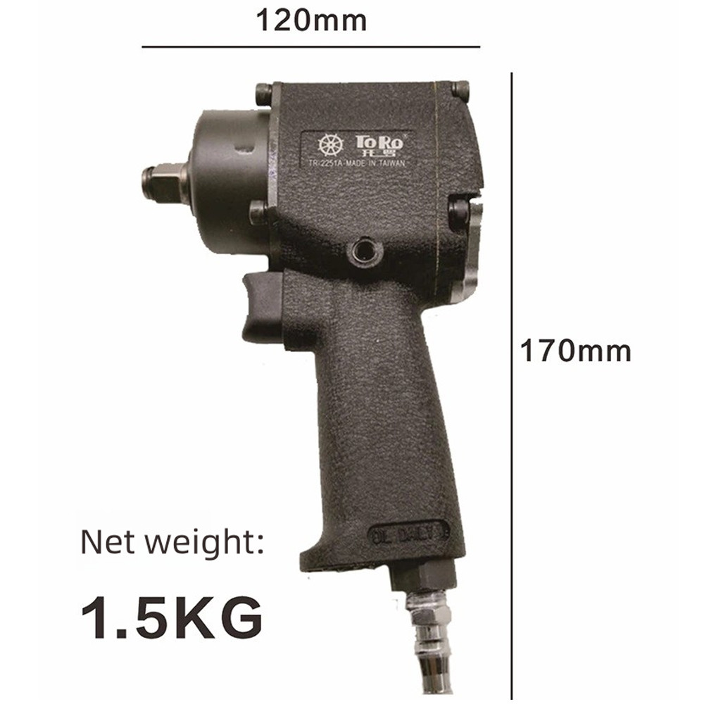 AhuHardware Llave de Impacto N - Pneumatic Impact Wrench reseña y precio