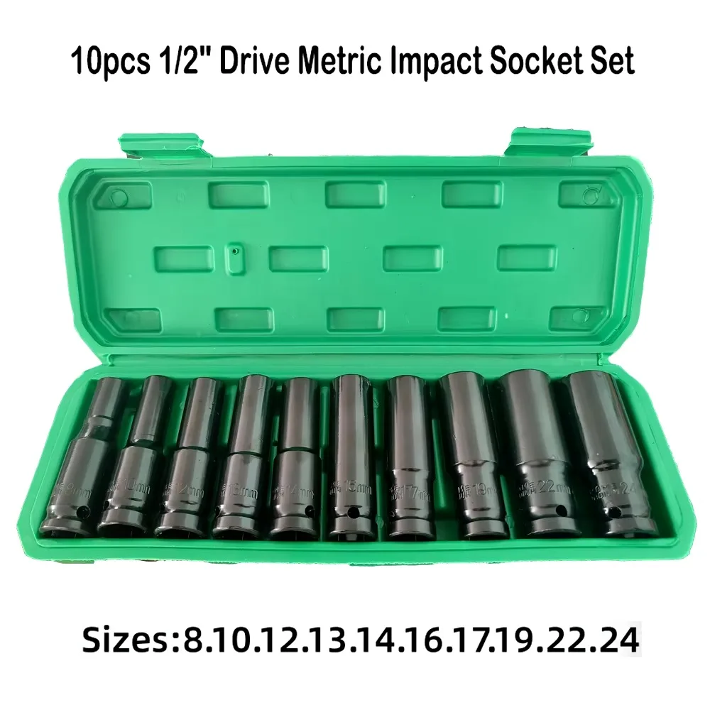 Juego de 10 Llaves de Impacto  - Pneumatic Impact Wrench reseña y precio
