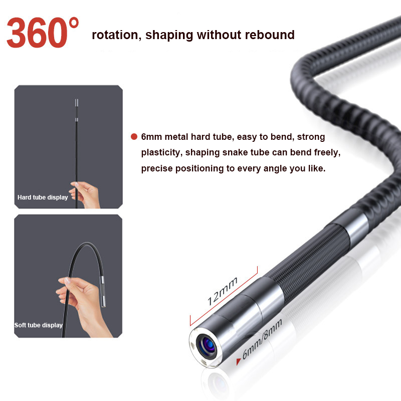 Pantalla HD de 500W con Píxele - Endoscope Inspection Camera reseña y precio